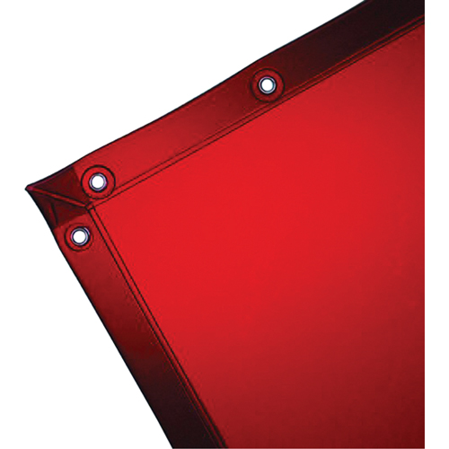 Rideau pour soudure, 72" x 72", Orange Cam Industrial