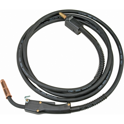 Replacement Air-Cooled MIG Gun, Tweco&reg; Style, 300 Amperage Rating Cam Industrial