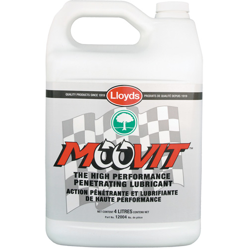 Moovit High Performance Lubricant, Jug, 4 L Cam Industrial