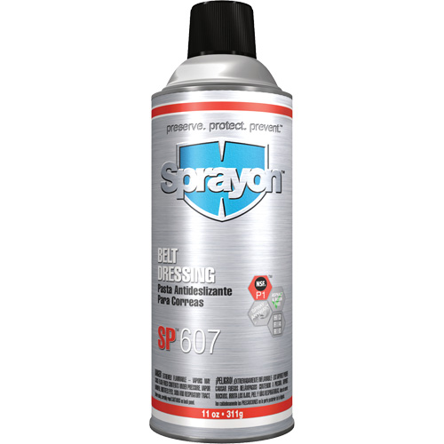 SP607 Belt Dressing, Aerosol Can Cam Industrial