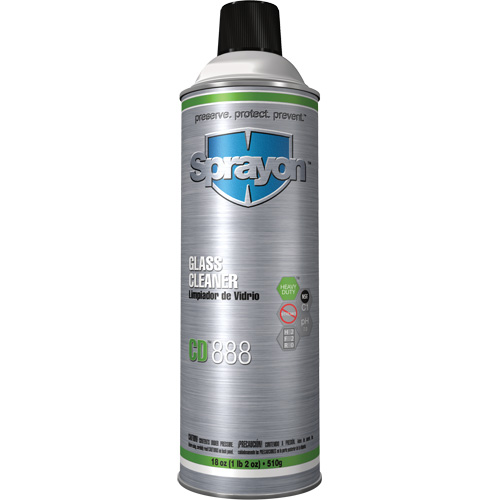 CD888 Glass Cleaner, 20 oz., Aerosol Can Cam Industrial