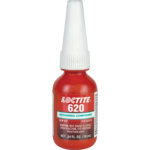 Compos&eacute; de retenue 620 haute temp&eacute;rature, 10 ml, Bouteille, Vert Cam Industrial