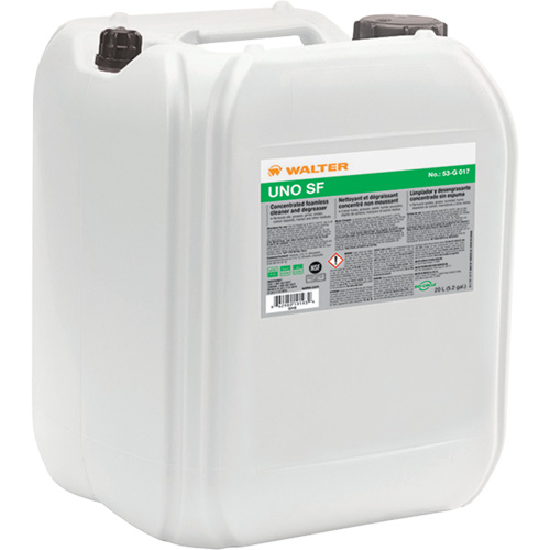 Uno S F Foamless Formulation Cleaner, Pail Cam Industrial