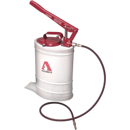 Manual Lubrication Pumps - Multi-Pressure Bucket Pumps, 1/3 oz./Stroke, Cast Iron Cam Industrial