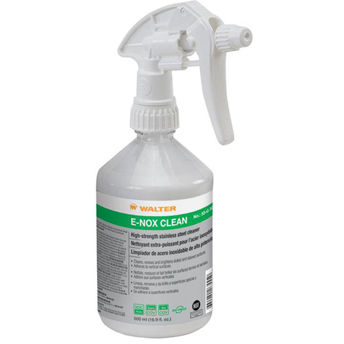 Nettoyant de surface en acier inoxydable E-Nox Clean, 500 ml, Bouteille &agrave; g&acirc;chette Cam Industrial