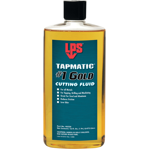 Tapmatic&reg; #1 Gold Cutting Fluids, 16 fl. Oz. Cam Industrial