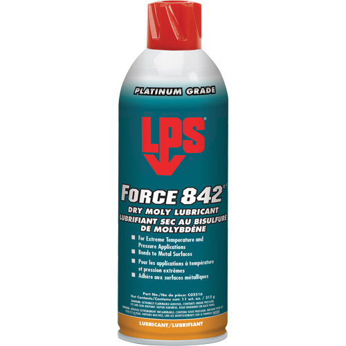 Lubrifiant sec au Moly Force 842°, Canette a&eacute;rosol Cam Industrial