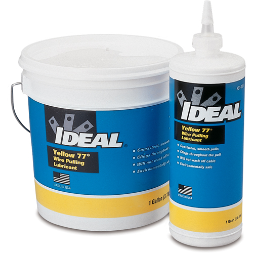 Yellow 77&reg; Wire Pulling Lubricant, Bottle Cam Industrial