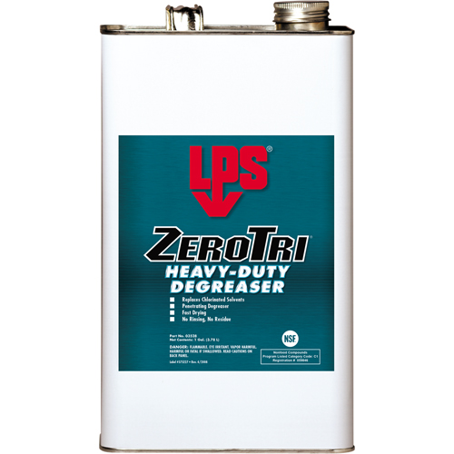 ZeroTri&reg; Heavy-Duty Degreaser, Gallon Cam Industrial