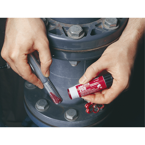 Compos&eacute; de blocage 268 Quickstix, Rouge, &eacute;lev&eacute;, 9 g, B&acirc;ton Cam Industrial