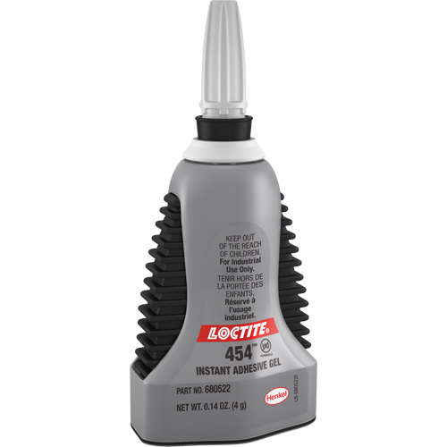 Quicktite Instant Adhesive Gel, Clear, Bottle, 0.14 fl. oz. Cam Industrial