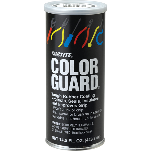 Rev&ecirc;tement de caoutchouc robuste Color Guard, Rouge, 14,5 oz liq., Canette Cam Industrial