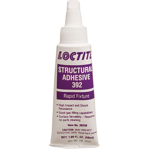 Adh&eacute;sif structurel 392 fixation rapide, 73 g, Bouteille, Ambr&eacute;e Cam Industrial