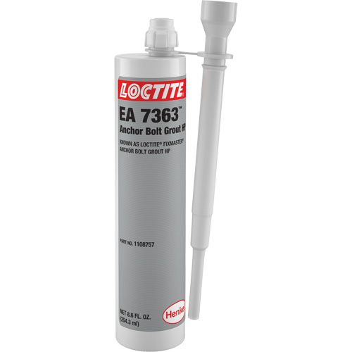 Coulis pour boulon d'ancrage EA 7363 Fixmaster HP, Cartouche Cam Industrial