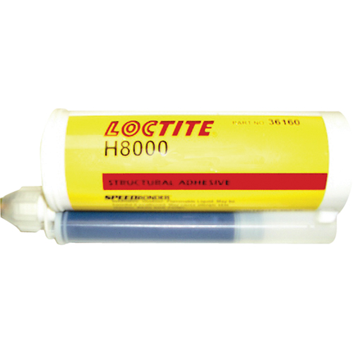 Adh&eacute;sif structural Speedbonder H8000, Deux composants, Cartouche double, 50 g, Vert Cam Industrial