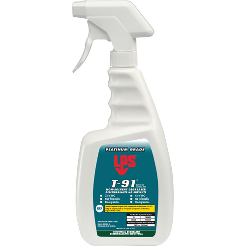 T-91 Non-Solvent Degreaser, Trigger Bottle Cam Industrial