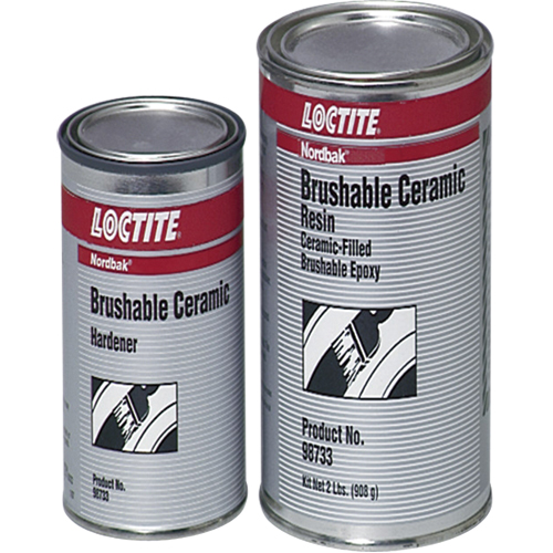 C&eacute;ramique brossable Nordbak, 2 lb, Trousse, Gris Cam Industrial