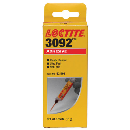 3092 2-Part Adhesive, Clear, Cartridge, 0.35 oz. Cam Industrial