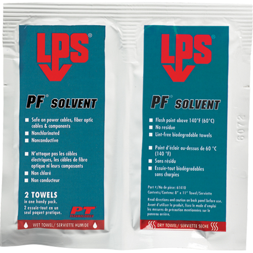 Solvant PF, Sachets Cam Industrial
