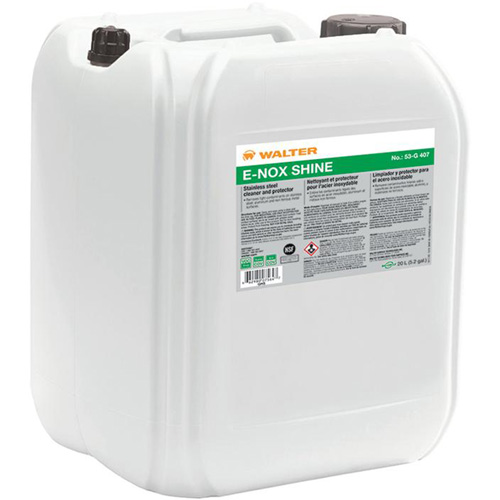 Nettoyant et protecteur de surface en acier inoxydable E-Nox Shine, 20 L, Seau Cam Industrial
