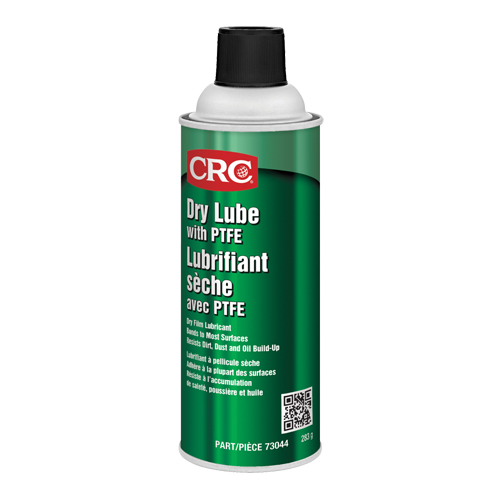 Produit lubrifiant sec &agrave; base de PTFE CRC, Canette a&eacute;rosol, 284 g Cam Industrial