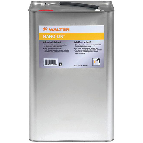 HANG-ON Adhesive Maintenance Lubricant, Pail Cam Industrial