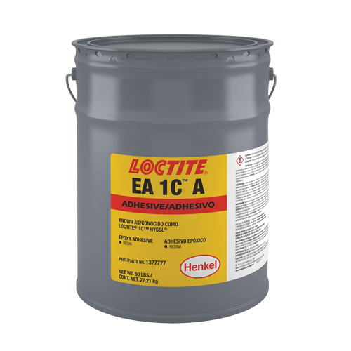 1C Adhesive, 60 lbs., Pail, Two-Part Cam Industrial