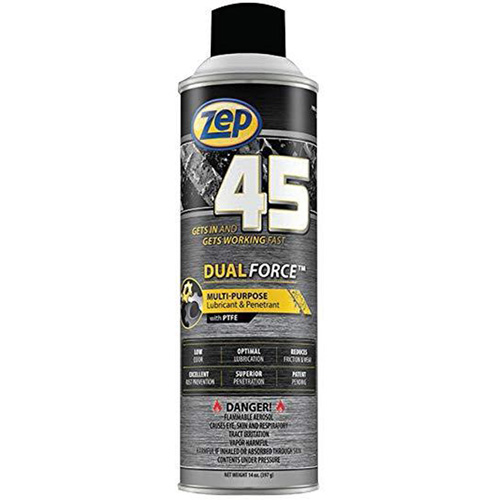 45 Dual Force Lubricant, Aerosol Can Cam Industrial