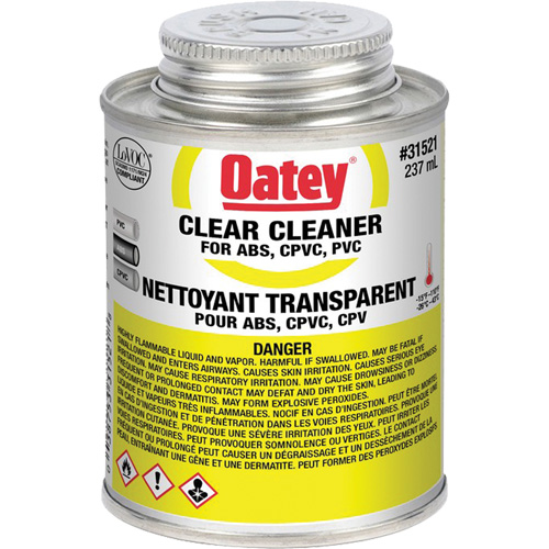 Nettoyant transparent pour tuyau, 250 ml, Bouteille Cam Industrial