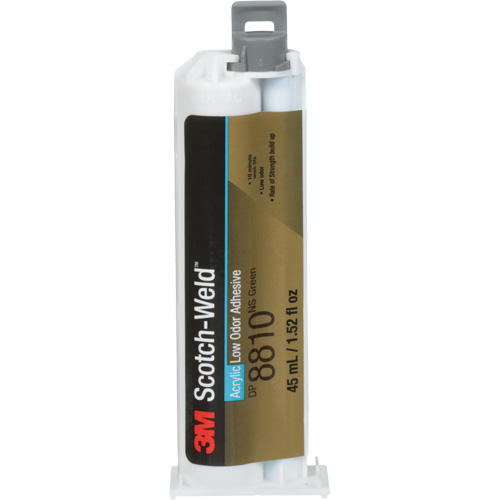 Adh&eacute;sif &agrave; faible odeur Scotch-Weld, Deux composants, Cartouche double, 45 ml, Vert Cam Industrial
