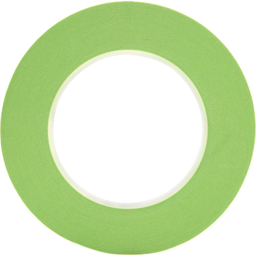Scotch&reg; 233+ Performance Masking Tape, 3 mm (1/8") x 55 m (180'), Green Cam Industrial