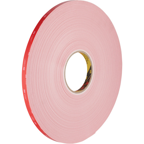 Ruban VHB, 32,9 m (108') lo x 18 mm (3/4") la, 62 mils, Acrylique Cam Industrial