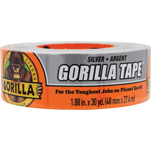 Duct Tape, 17 mils, Silver, 48 mm (2") x 27.43 m (90') Cam Industrial