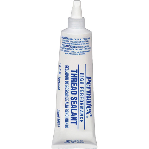 Scellant pour filetage haute performances, Tube, 250 ml, -54° C - 149° C/-65° F - 300° F Cam Industrial