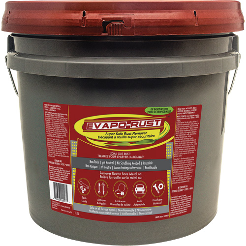 Evapo-Rust&reg; Super Safe Rust Remover, Pail Cam Industrial