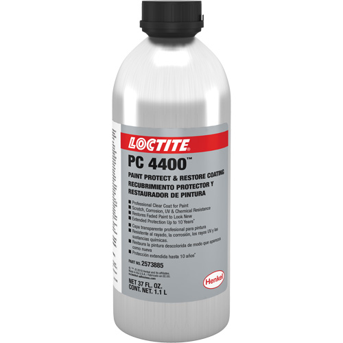 Appr&ecirc;t de protection et de restauration de la peinture PC 4400, 1,1 L, Canette a&eacute;rosol, Transparent Cam Industrial