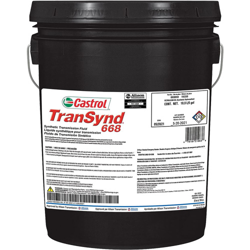 TranSynd 668 Full-Synthetic Automatic Transmission Fluid Cam Industrial