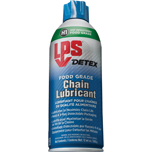 Lubrifiant pour chaîne de qualit&eacute; alimentaire Detex, Canette a&eacute;rosol Cam Industrial
