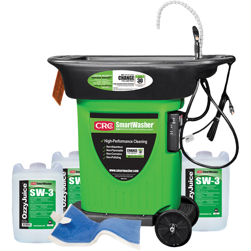 Trousse de bassin de nettoyage de pi&egrave;ces mobile SmartWasher SW-323 Cam Industrial