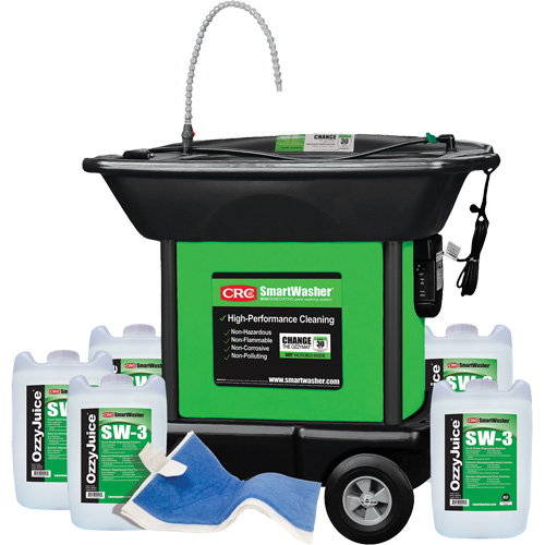 SmartWasher SW-337 Mobile Heavyweight Part Washer Kit Cam Industrial