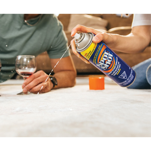 D&eacute;tachant instantan&eacute; et professionnel pour tapis Spot Shot, 496 g, Canette a&eacute;rosol Cam Industrial