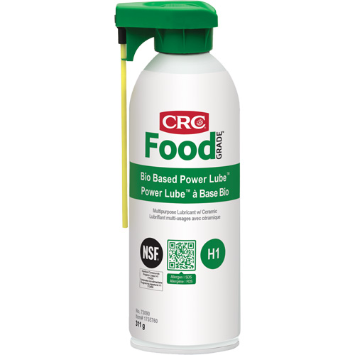 Lubrifiant polyvalent Power Lube biosourc&eacute; FoodGrade avec c&eacute;ramique, Canette a&eacute;rosol Cam Industrial