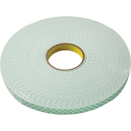 Ruban double face en mousse d'ur&eacute;thane, 33 m (108') lo x 9,5 mm (3/8") la, 60 mils, Ur&eacute;thane Cam Industrial
