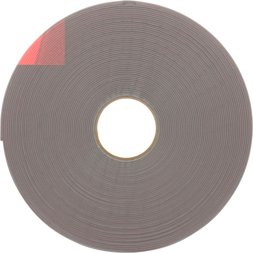 Ruban en mousse acrylique VHB, 20,3 mm (4/5") la x 32,9 m (108') lo, 90 mils &eacute;pais Cam Industrial
