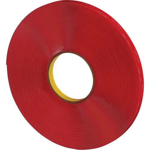 VHB Tape, 33 m (108') L x 12 mm (1/2") W, 40 mils, Acrylic Cam Industrial