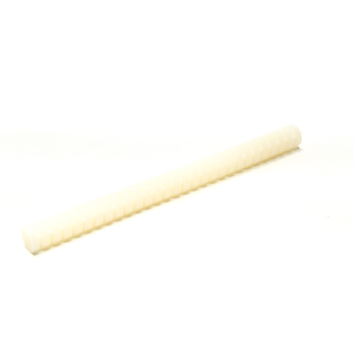 Adh&eacute;sif thermofusible, 5/8" dia x 2" lo, Blanc cass&eacute; Cam Industrial