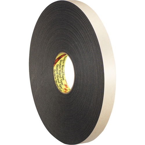 Double-Coated Foam Tape, 33 m (108') L x 18 mm (3/4") W, 62 mils, Polyethylene Cam Industrial