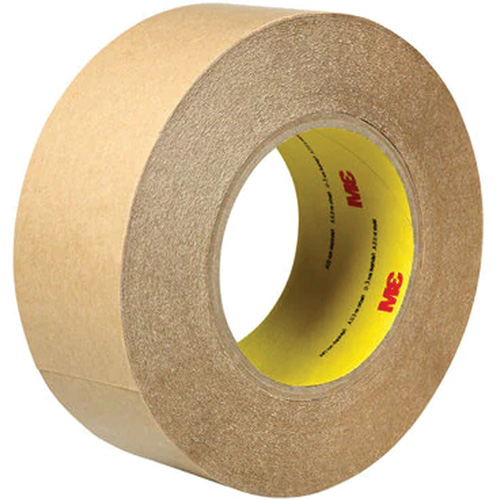 Double-Coated Tape, Tissue, 48 mm (2") W x 55 m (180') L, 4 mils Thick Cam Industrial