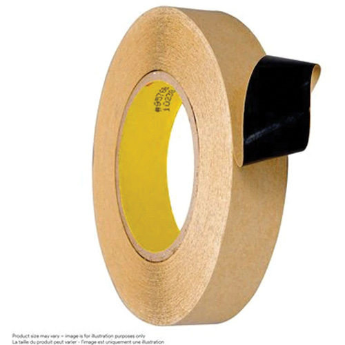 Double-Coated Tape, Tissue, 48 mm (2") W x 55 m (180') L, 4 mils Thick Cam Industrial