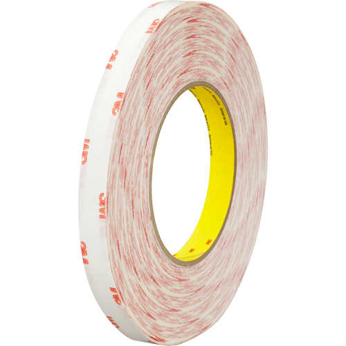Double-Coated Tissue Tape 9456, 25.4 mm (1") x 66 m (216'), Clear Cam Industrial